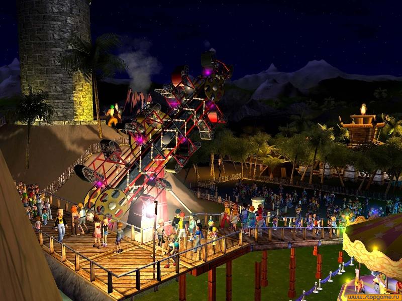 Скриншот из игры RollerCoaster Tycoon 3 - 88