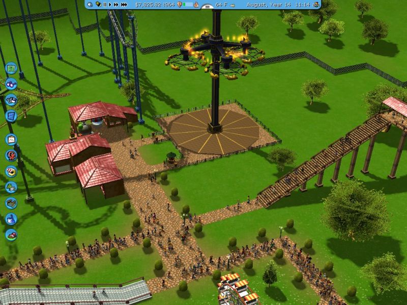 Скриншот из игры RollerCoaster Tycoon 3 - 184