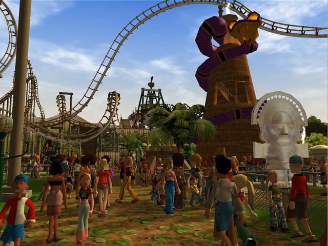 Скриншот из игры RollerCoaster Tycoon 3 - 47