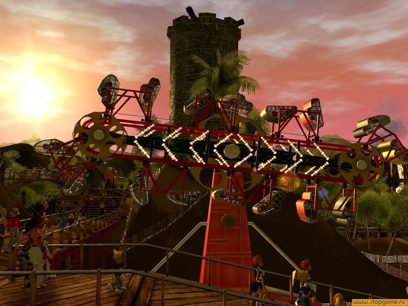 Скриншот из игры RollerCoaster Tycoon 3 - 65