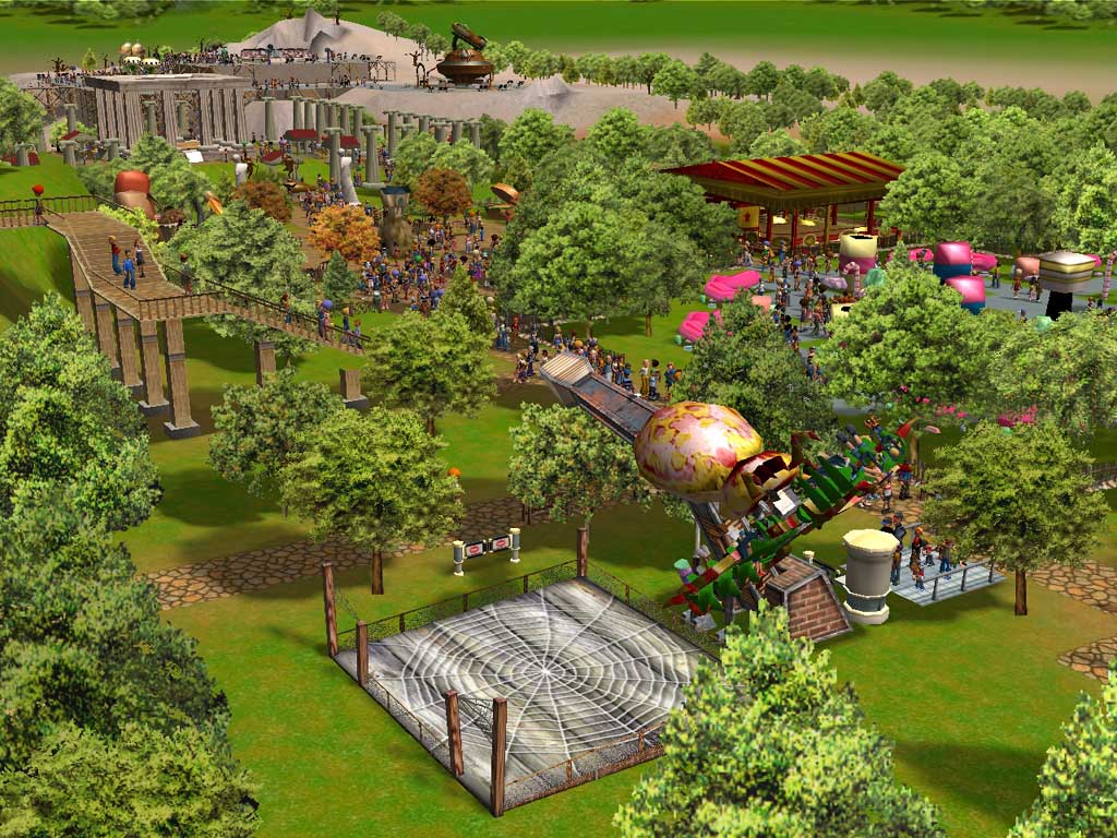 Скриншот из игры RollerCoaster Tycoon 3 - 105