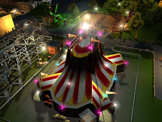 Скриншот из игры RollerCoaster Tycoon 3 - 190