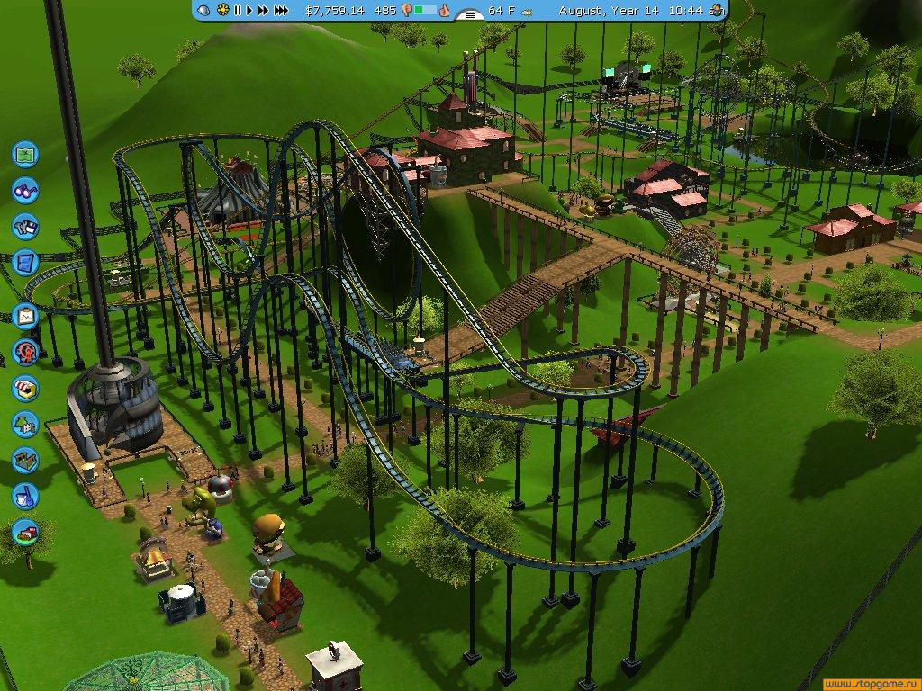 Скриншот из игры RollerCoaster Tycoon 3 - 55