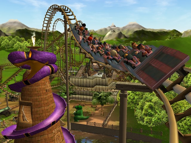 Скриншот из игры RollerCoaster Tycoon 3 - 141