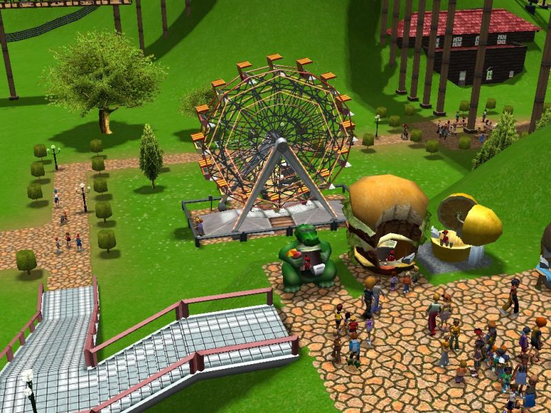 Скриншот из игры RollerCoaster Tycoon 3 - 158