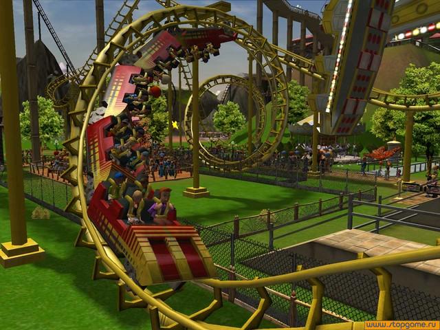 Скриншот из игры RollerCoaster Tycoon 3 - 6