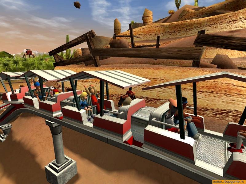 Скриншот из игры RollerCoaster Tycoon 3 - 113