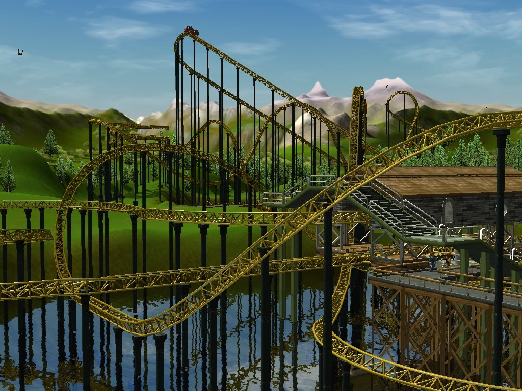 Скриншот из игры RollerCoaster Tycoon 3 - 135