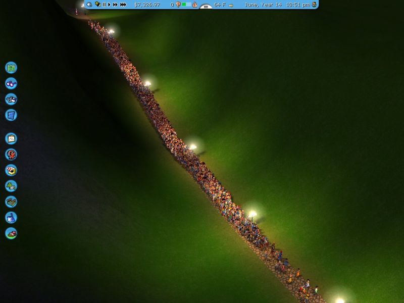 Скриншот из игры RollerCoaster Tycoon 3 - 74