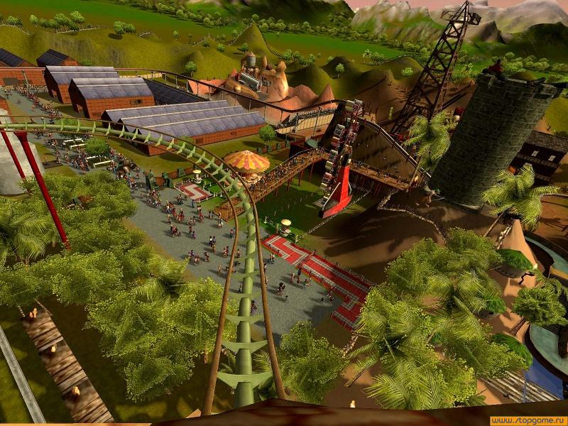 Скриншот из игры RollerCoaster Tycoon 3 - 80