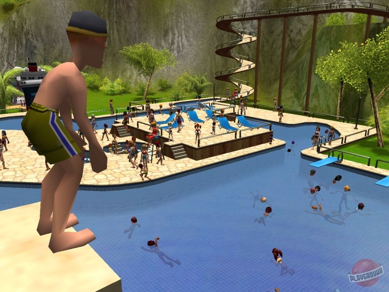 Скриншот из игры RollerCoaster Tycoon 3 - 7