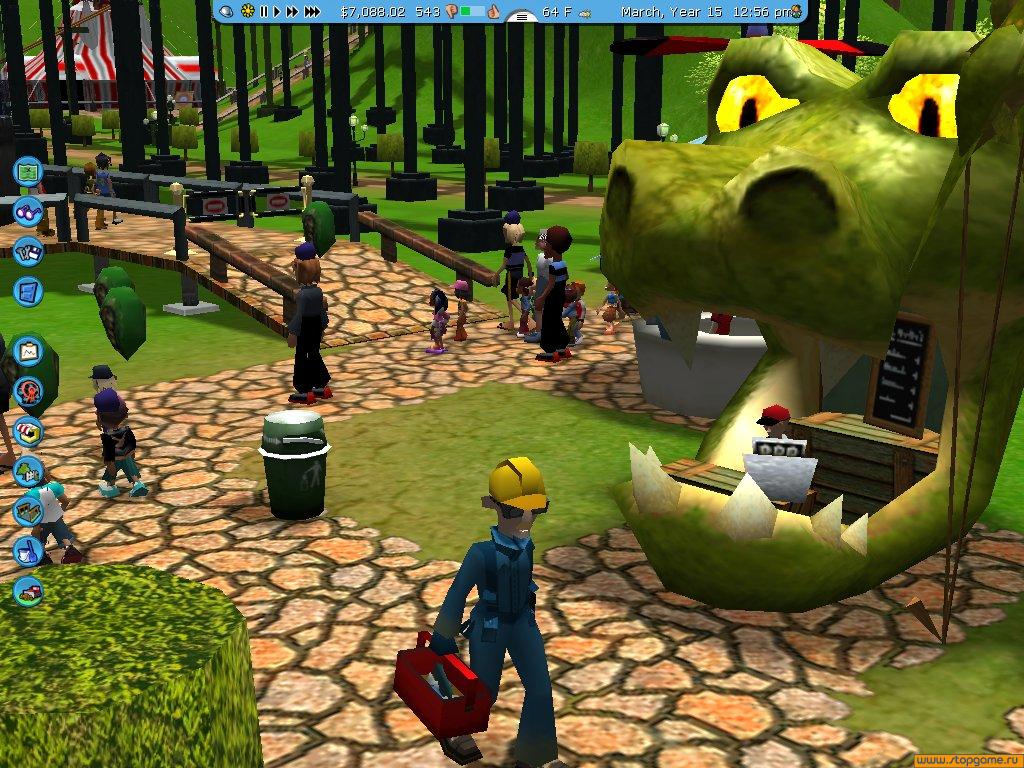 Скриншот из игры RollerCoaster Tycoon 3 - 131