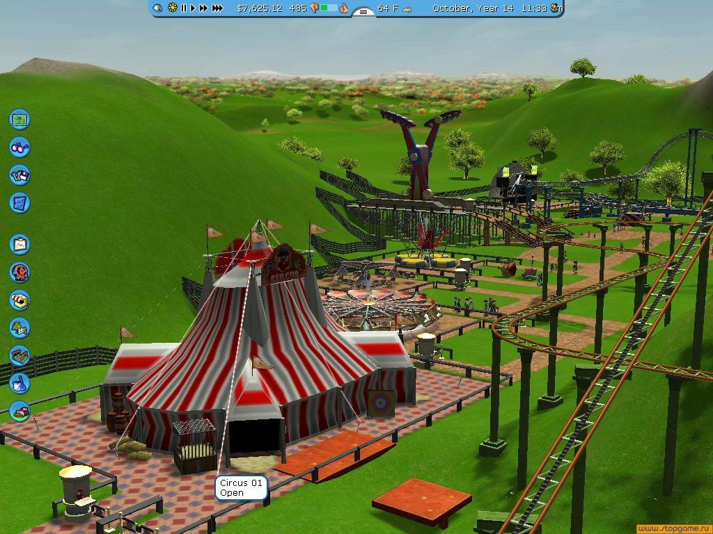 Скриншот из игры RollerCoaster Tycoon 3 - 170