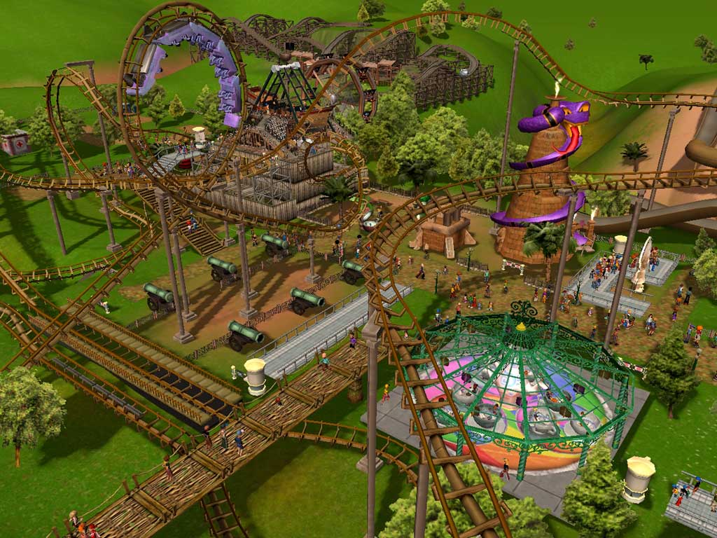 Скриншот из игры RollerCoaster Tycoon 3 - 174