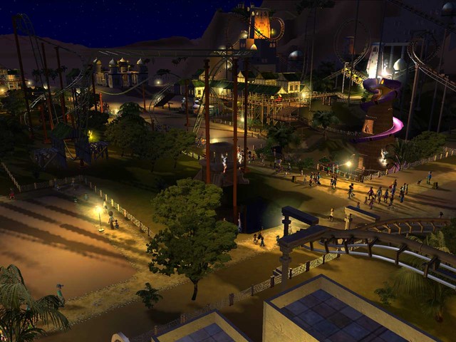 Скриншот из игры RollerCoaster Tycoon 3 - 156
