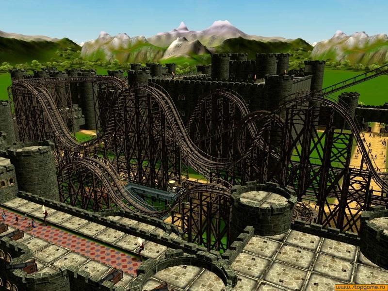 Скриншот из игры RollerCoaster Tycoon 3 - 11