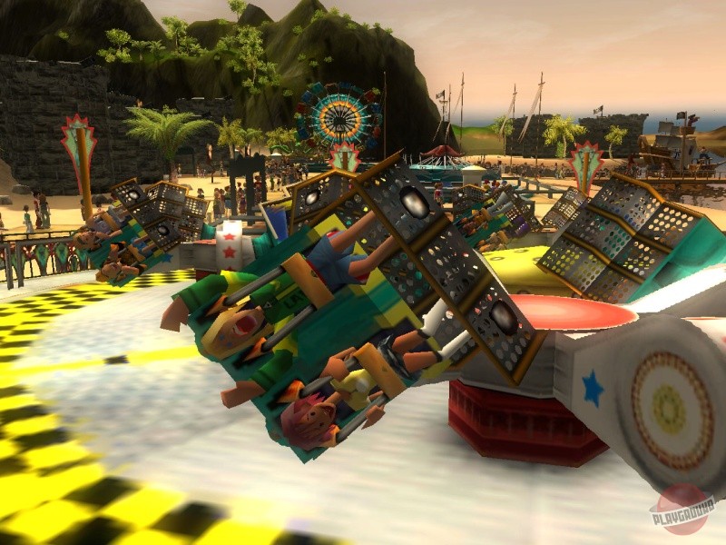 Скриншот из игры RollerCoaster Tycoon 3 - 91