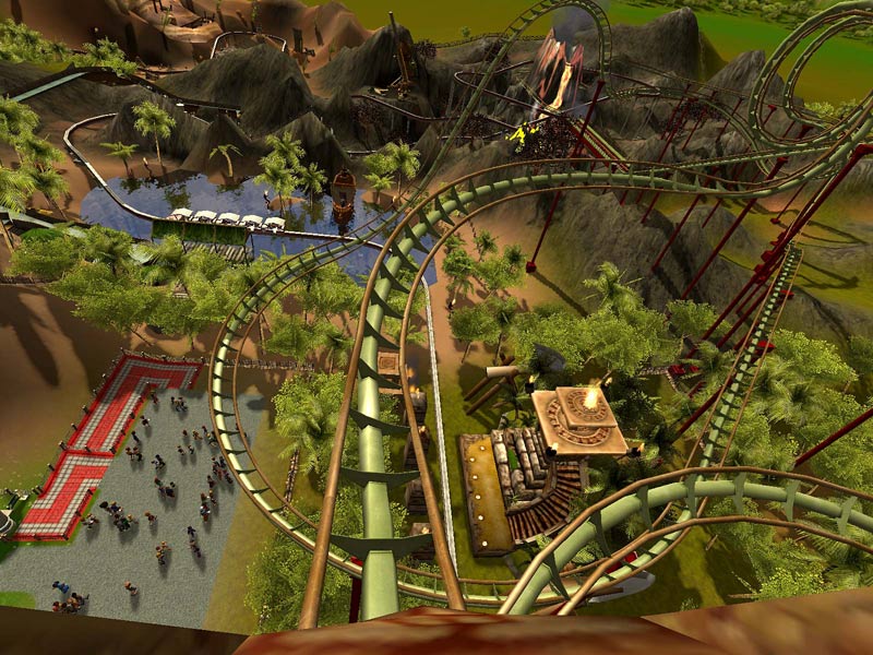 Скриншот из игры RollerCoaster Tycoon 3 - 14