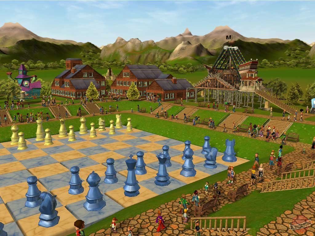Скриншот из игры RollerCoaster Tycoon 3 - 43