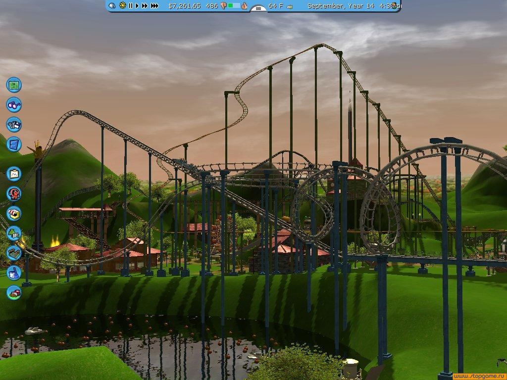 Скриншот из игры RollerCoaster Tycoon 3 - 49