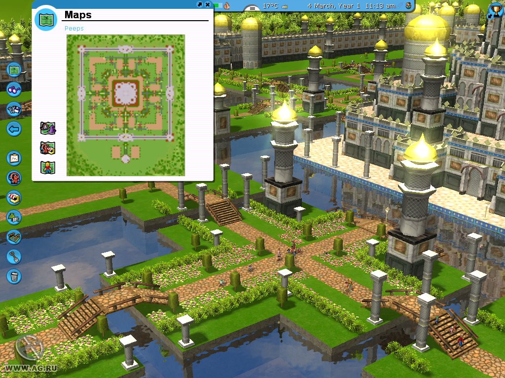 Скриншот из игры RollerCoaster Tycoon 3 - 92