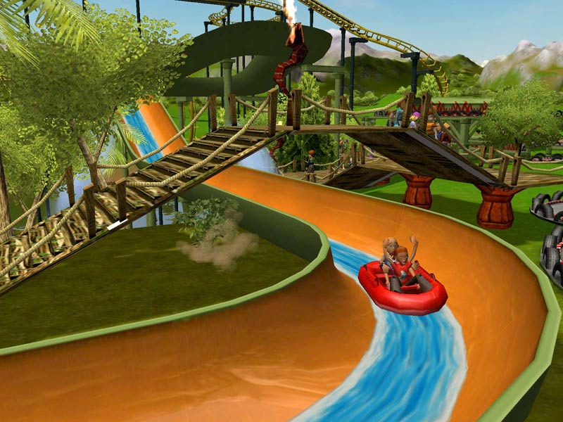 Скриншот из игры RollerCoaster Tycoon 3 - 44