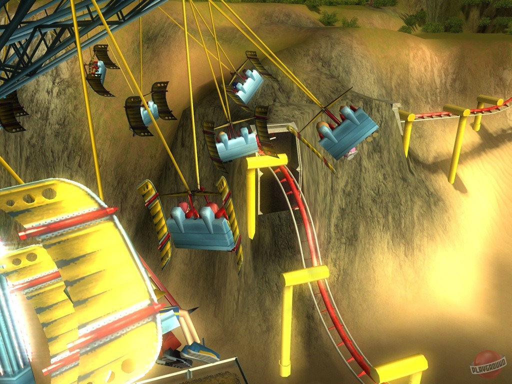 Скриншот из игры RollerCoaster Tycoon 3 - 23