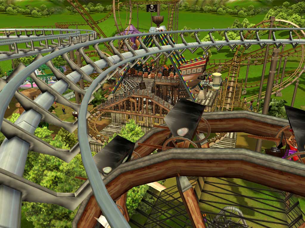 Скриншот из игры RollerCoaster Tycoon 3 - 95