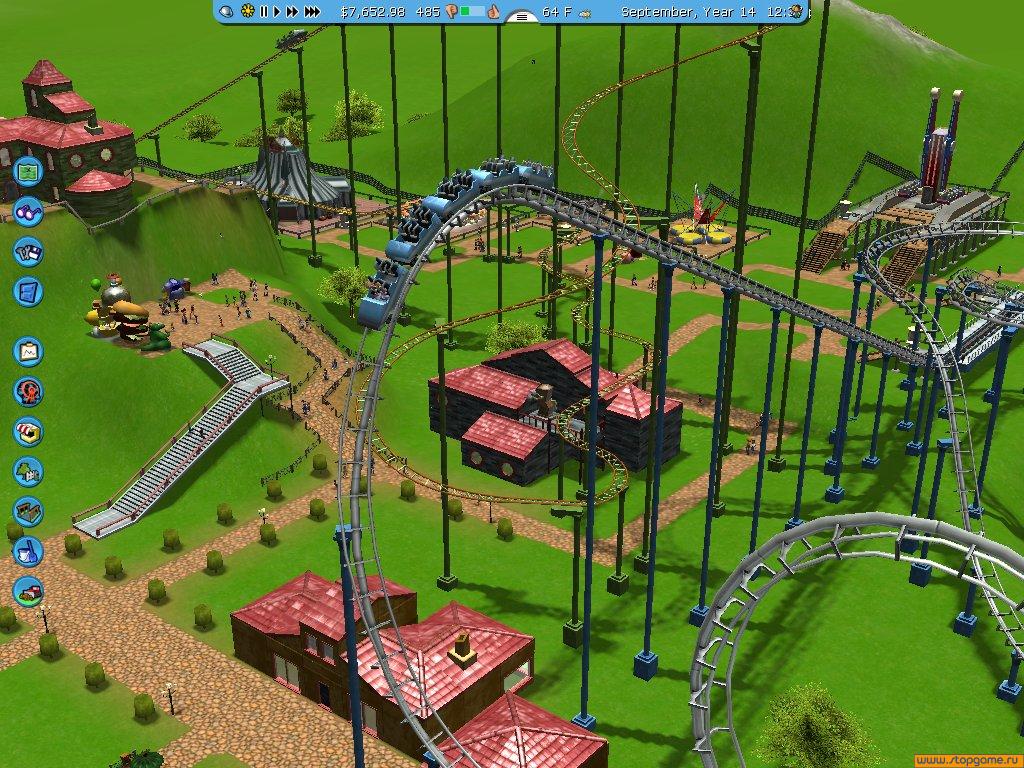 Скриншот из игры RollerCoaster Tycoon 3 - 148