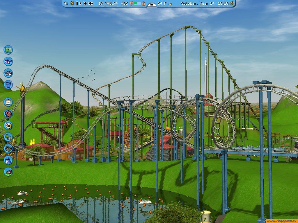 Скриншот из игры RollerCoaster Tycoon 3 - 72