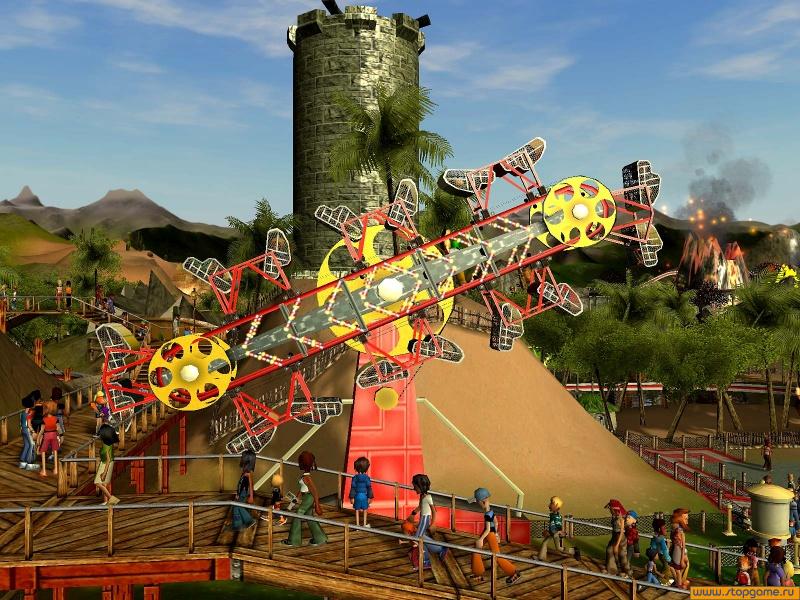 Скриншот из игры RollerCoaster Tycoon 3 - 63