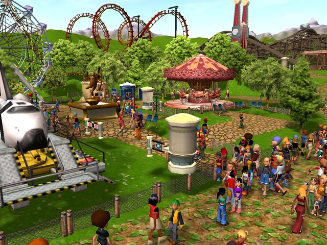 Скриншот из игры RollerCoaster Tycoon 3 - 51