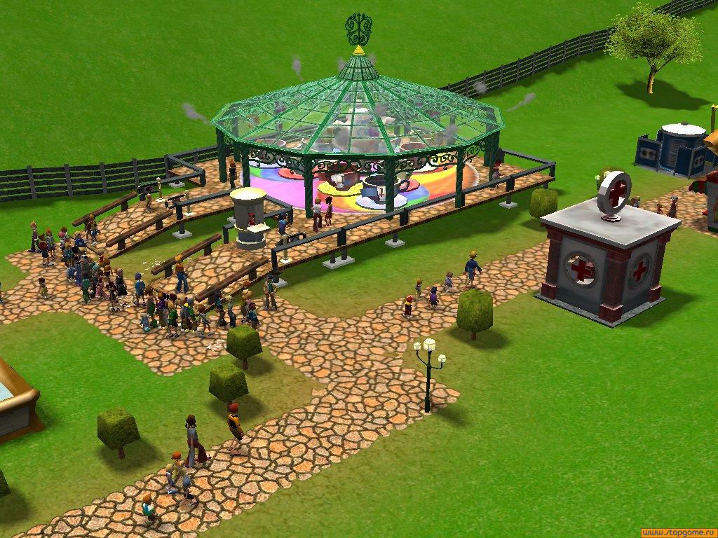 Скриншот из игры RollerCoaster Tycoon 3 - 39