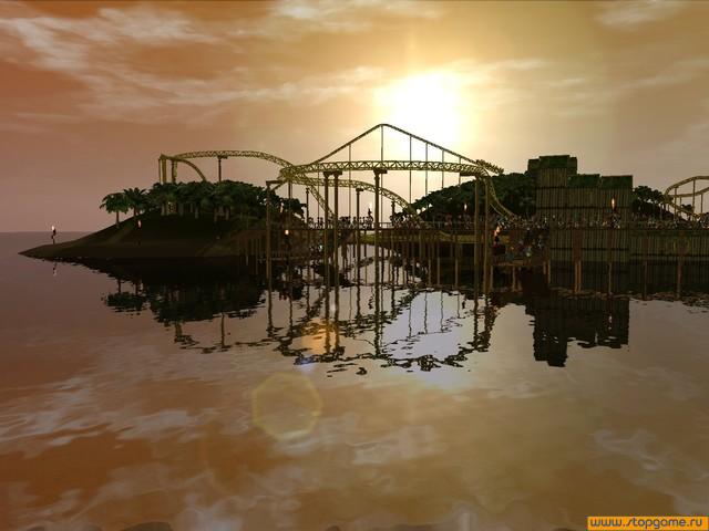 Скриншот из игры RollerCoaster Tycoon 3 - 77