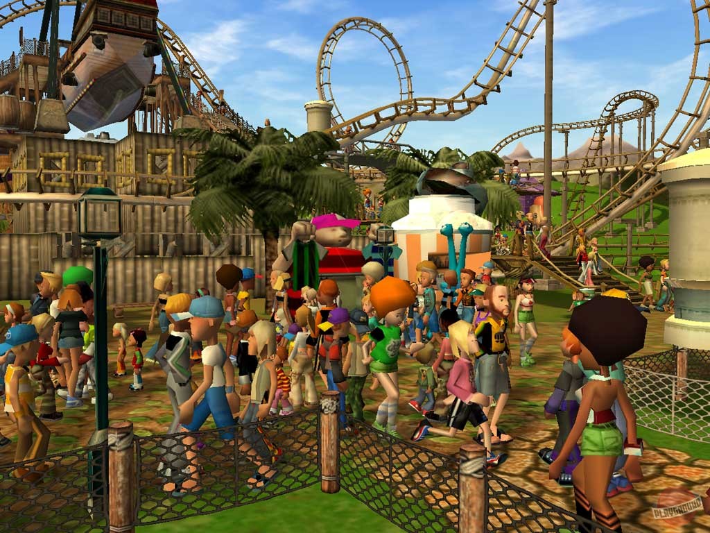 Скриншот из игры RollerCoaster Tycoon 3 - 86