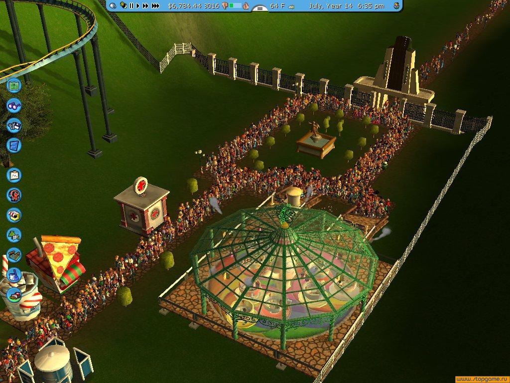 Скриншот из игры RollerCoaster Tycoon 3 - 145