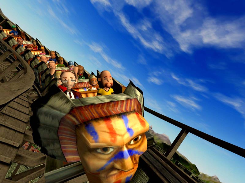 Скриншот из игры RollerCoaster Tycoon 3 - 182