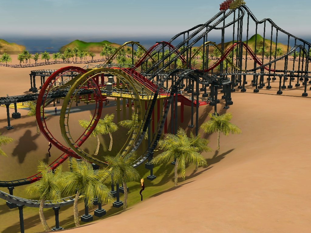 Скриншот из игры RollerCoaster Tycoon 3 - 20