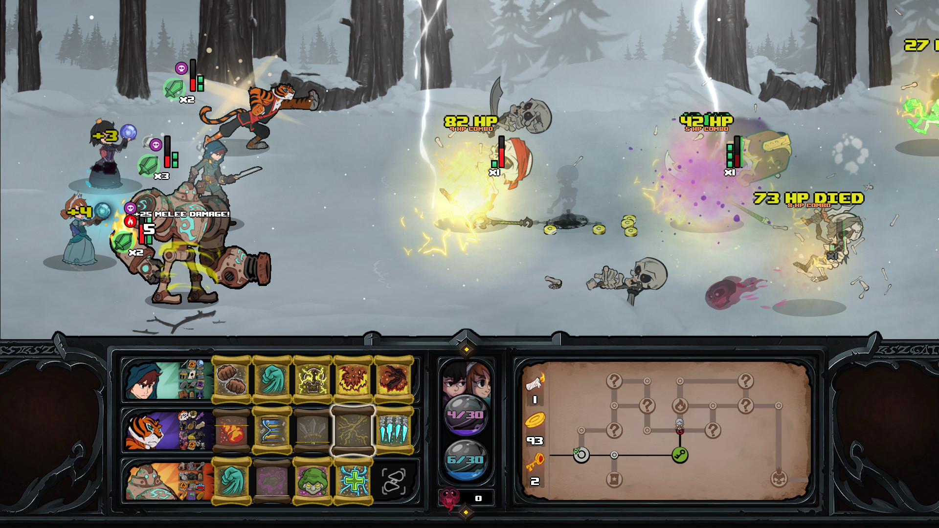 Скриншот из игры Has-Been Heroes - 36