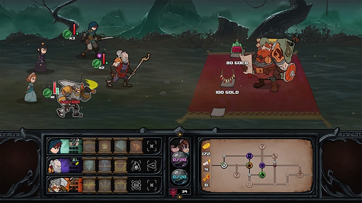 Скриншот из игры Has-Been Heroes - 53