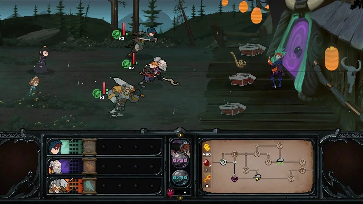 Скриншот из игры Has-Been Heroes - 6