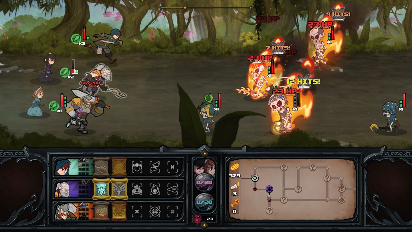 Скриншот из игры Has-Been Heroes - 75