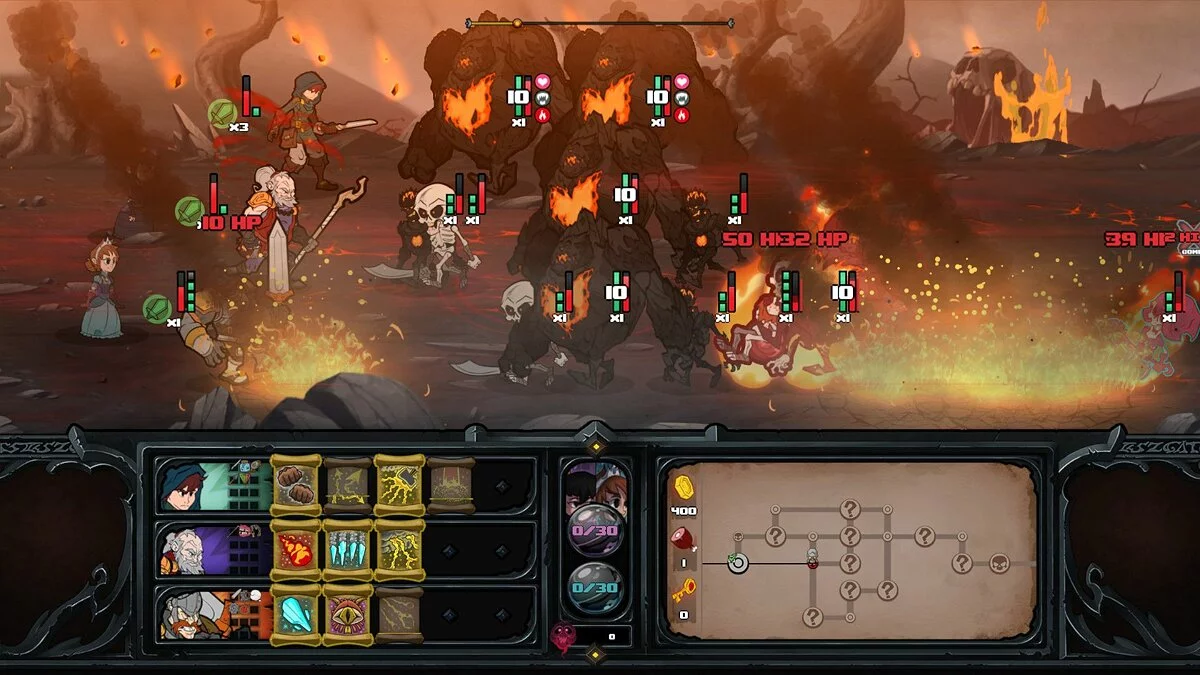Скриншот из игры Has-Been Heroes - 33