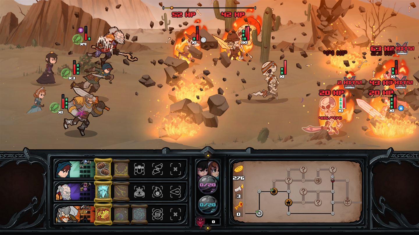 Скриншот из игры Has-Been Heroes - 38