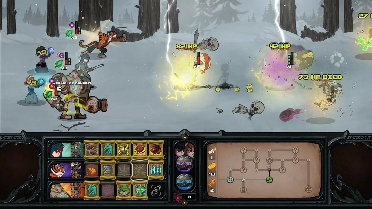 Скриншот из игры Has-Been Heroes - 27