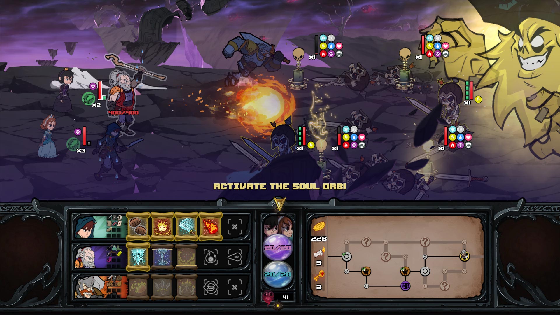 Скриншот из игры Has-Been Heroes - 47