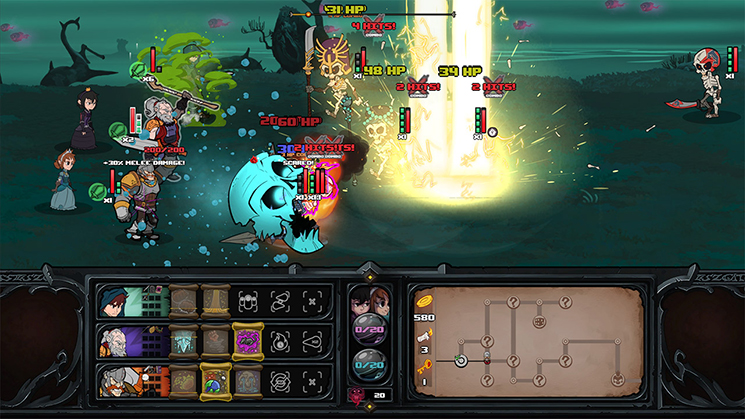 Скриншот из игры Has-Been Heroes - 99