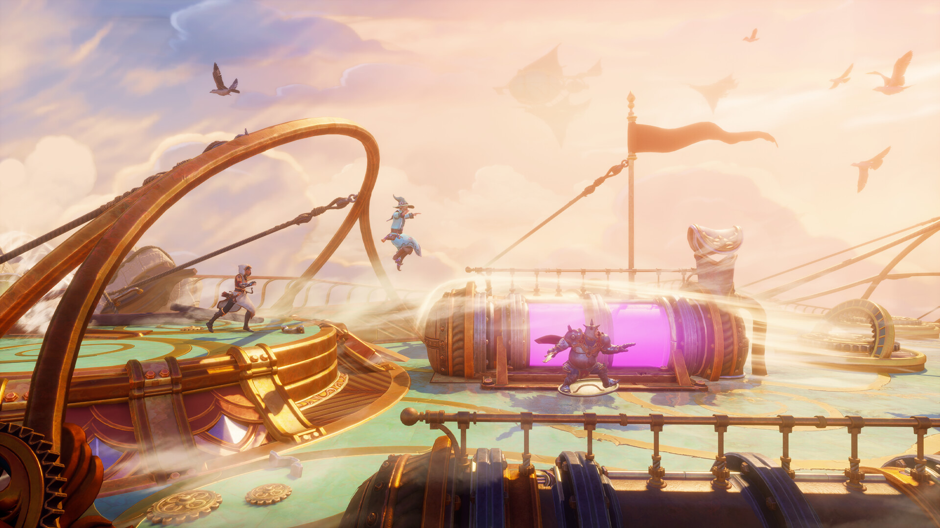 Скриншот из игры Trine 5: A Clockwork Conspiracy - 26