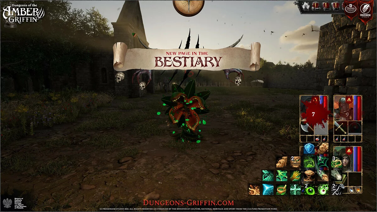 Скриншот из игры Dungeons of the Amber Griffin - 5