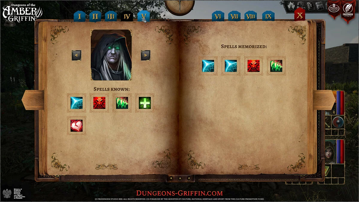 Скриншот из игры Dungeons of the Amber Griffin - 13